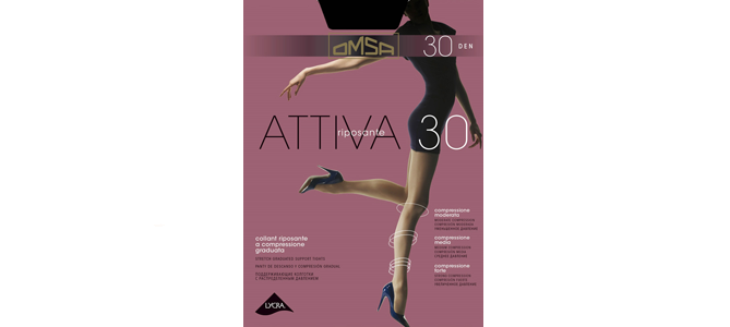 Attiva 30 - новинка в коллекции бренда Omsa