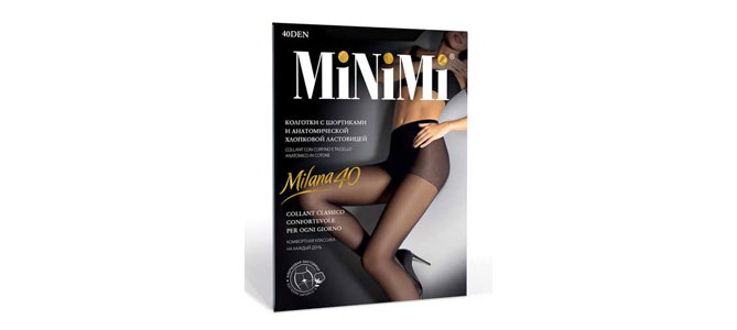 Супер цена на женские повседневные колготки Minimi Milana 40 с шортиками