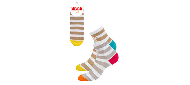 Новинка! Фантазийные носки бренда Minimi. Снижены цены на всю линейку несинтетических носков бренда Minimi