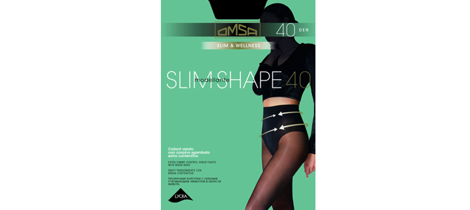 Slim Shape 40 - новинка в коллекции бренда Omsa