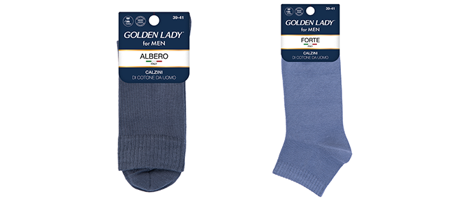 Мужские хлопковые носки - новинка в коллекции бренда Golden Lady