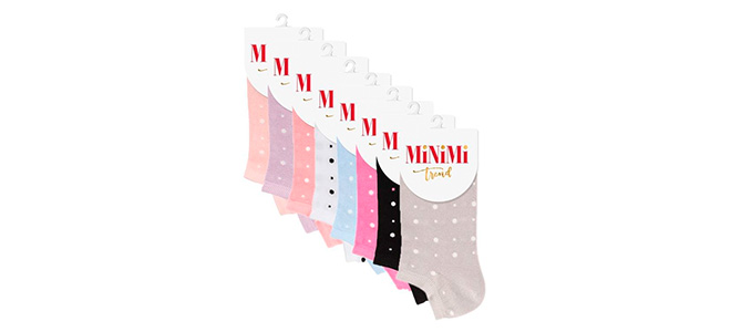 Новинка! Модные фантазийные носки бренда Minimi с рисунком